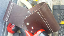 Handmade Leather Holster for Cordless Drill Perfect Gift for Dad, Husband Boyfriend Wife Girlfriend Christmas. Custom leather made in USA