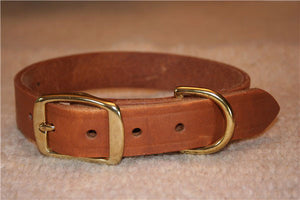Up Cycled Leather Dog Collar