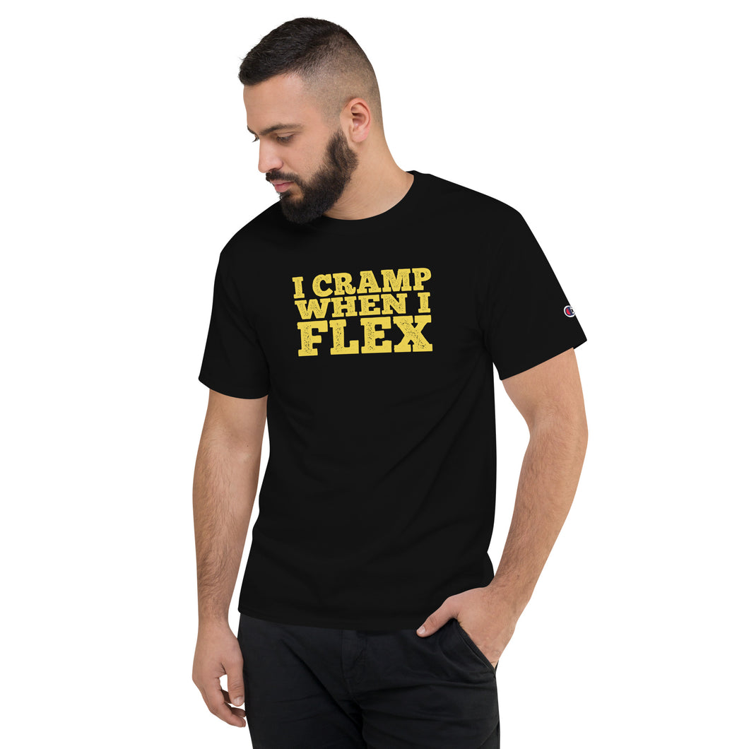 I Cramp When I Flex Men's Humor Graphic T-Shirt