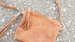 Cross Body Leather Purse