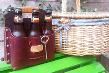 Leather 6 Pack Beer Carrier