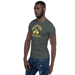 Whitaker Leather Guitar Strap T-Shirt